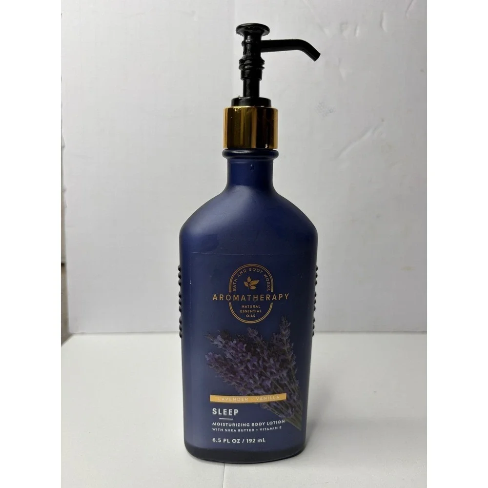Bath & Body Works Aromatherapy Sleep Lavender Vanilla Body Lotion‎ 6.5oz Pump